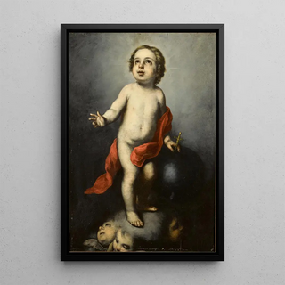 Circle of Bartolom Estban Murillo - The infant Christ holding an orb.webp
