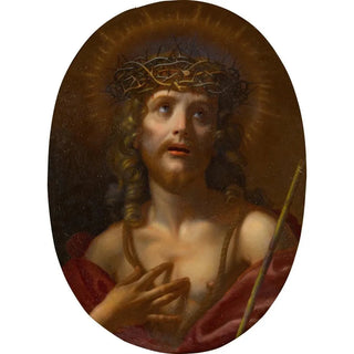 Circle of Carlo Dolci - Christ wearing the crown of thorns.webp