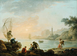 ClaudeJoseph Vernet - Fishers at the sunrise.webp