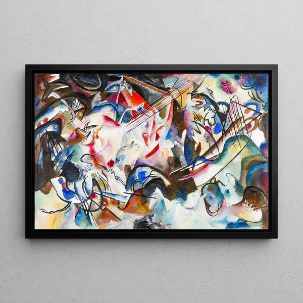Reproductie van het schilderij Composition VI - Wassily Kandinsky