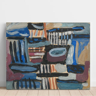 Composition abstraite II - Sasza Blonder | Reproduction Tableau Décoration murale affiche copie