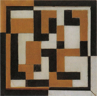 Composition en demi-teintes - Theo van Doesburg