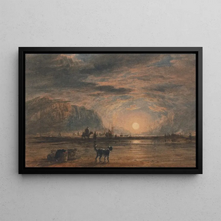 David Cox - Beach Scene Sunrise.webp