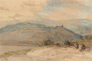 David Roberts - Distant view of Sebaste Ancient Samaria.webp