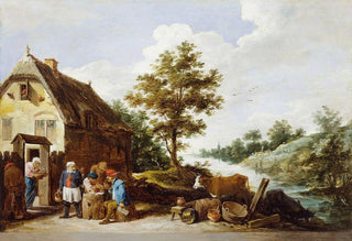 David Teniers The Younger - A Riverside Inn.webp