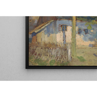 Devant la maison - Ľudovít Čordák | Reproduction Tableau Décoration murale affiche copie