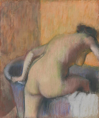 Edgar Degas - Bather Stepping into a Tub.webp