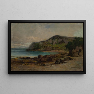 Edward Mitchell Bannister - Rocks at Newport.webp