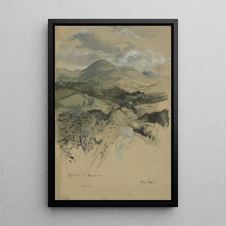 Edwin Austin Abbey - The Vale of Ambleside Wansfell.webp