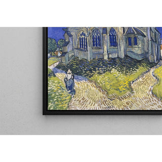 Eglise Auvers-sur-Oise - Vincent Van Gogh | Reproduction Tableau Décoration murale affiche copie