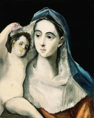 El Greco Domenikos Theotokopoulos - Madonna And Child.webp