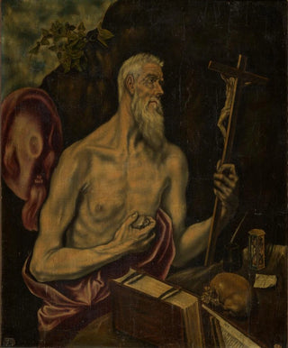 El Greco Domenikos Theotokopoulos - St Jerome in Penitence.webp