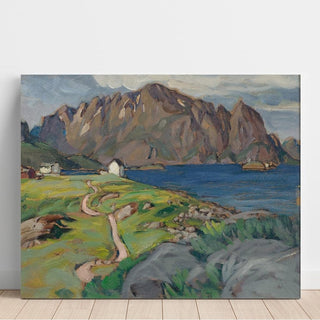 Été, Store Molla. Étude des Lofoten - Anna Boberg | Reproduction Tableau Décoration murale affiche copie