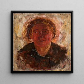 Étude d'une femme en robe sombre - Tadeusz Makowski