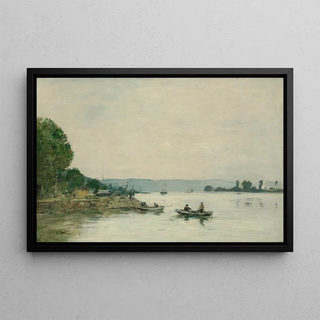 Eugne Boudin - La Seine CaudebecenCaux.webp