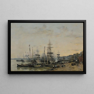 Eugne Boudin - Le port de Bordeaux vu du quai des Chartrons.webp
