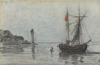 Eugne Boudin - Rade environs dHonfleur.webp