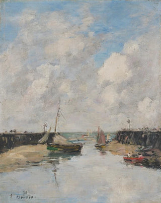 Eugne Boudin - Trouville les jetes.webp