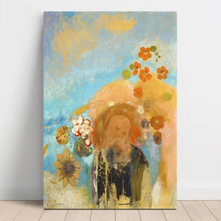 Evocation de Roussel - Odilon Redon | Reproduction Tableau Décoration murale affiche copie