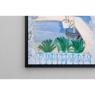 Fenêtre ouverte à Golfe-Juan - Raoul Dufy | Reproduction Tableau Décoration murale affiche copie