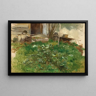 Ferdinand Brunner - Study of a Meadow in Spital am Phyrn.webp