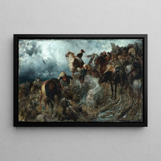 Ferdinand Keller - Der Groe Kurfrst vor der Schlacht bei Fehrbellin.webp