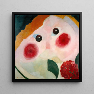 Fille avec des boutons d'or - Theo van Doesburg