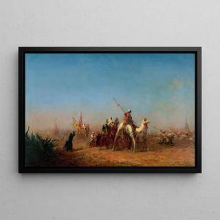 Flix Ziem - Caravane en route vers La Mecque.webp