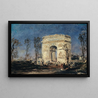 Flix Ziem - LArc de Triomphe de lEtoile 8me arrondissement.webp