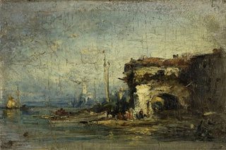 Flix Ziem - Vue dItalie la vieille porte.webp