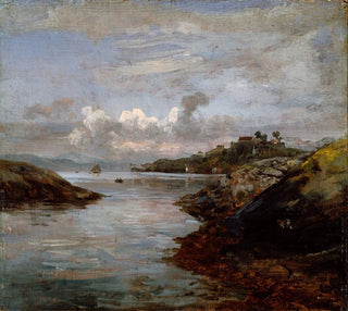 Fortifications de Fredriksberg à Nordnes à Bergen - Johan Christian Dahl