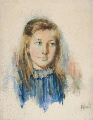 Frances Hodgkins - The girl with flaxen hair.webp