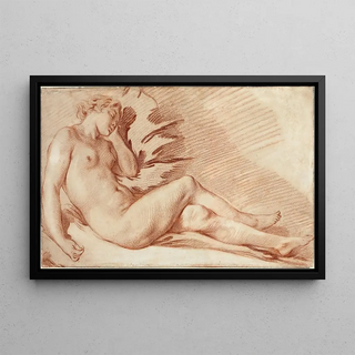 Franois Boucher - A reclining female nude.webp