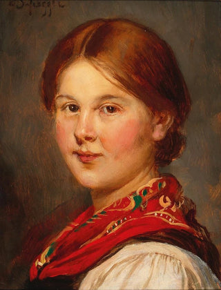 Franz von Defregger - Tyrolean Girl.webp