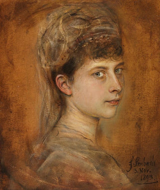 Franz von Lenbach - Charlotte von Meiningen Prinzessin von Preussen.webp