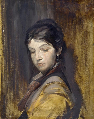 Franz von Lenbach - Unknown Girl.webp