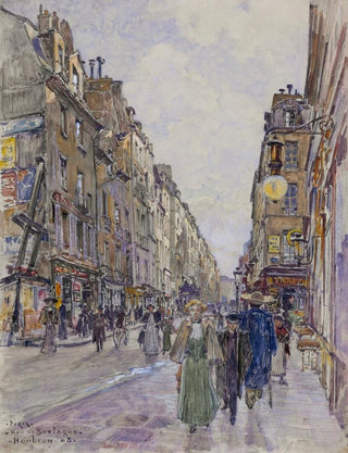 Frdric Houbron - Rue de Bretagne en 1908 3me arrondissement.webp