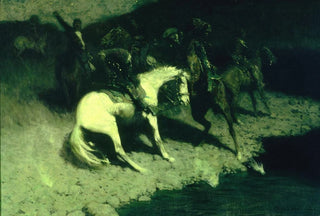 Frederic Remington - Fired On.webp