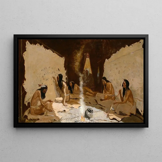 Frederic Remington - Historians of the Tribe.webp