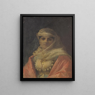 Frederick Arthur Bridgman - A Turkish Beauty.webp