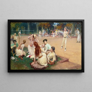 Frederick Arthur Bridgman - Lawn Tennis Club.webp