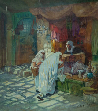 Frederick Arthur Bridgman - Le Bazar.webp