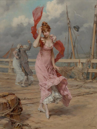 Frederik Hendrik Kaemmerer - A Blustery Day.webp