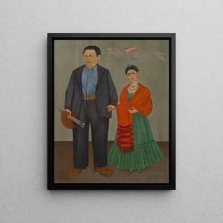 Frida et Diego Rivera - Frida Kahlo | Reproduction Tableau Décoration murale affiche copie
