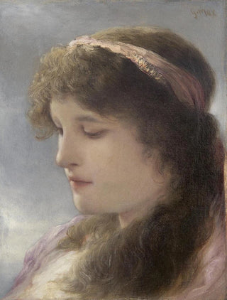 Gabriel von Max - In Gedanken.webp