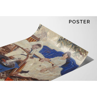 Gad, dit Heseltine à Peril, si le docteur peut seulement me maintenir en vie assez longtemps - Dean Cornwell | Reproduction Tableau Décoration murale affiche copie