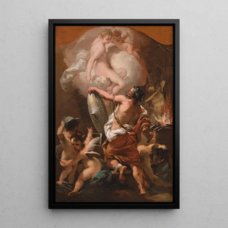 Gaetano Gandolfi - Venus Ordering Armor for Aeneas at Vulcans Forge.webp