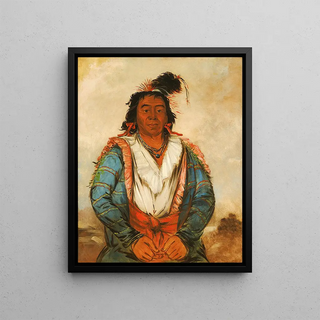 George Catlin - Hoseputokwgee a Brave.webp