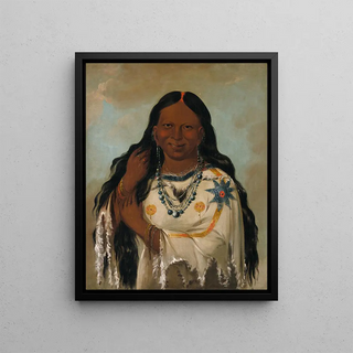 George Catlin - KayAGsGis a Young Woman.webp