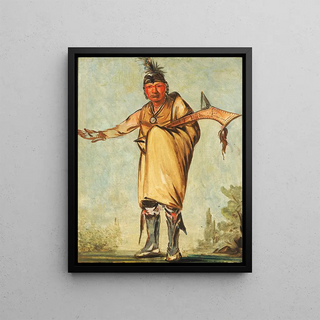 George Catlin - NwKw Wood Former Chief of The Tribe.webp